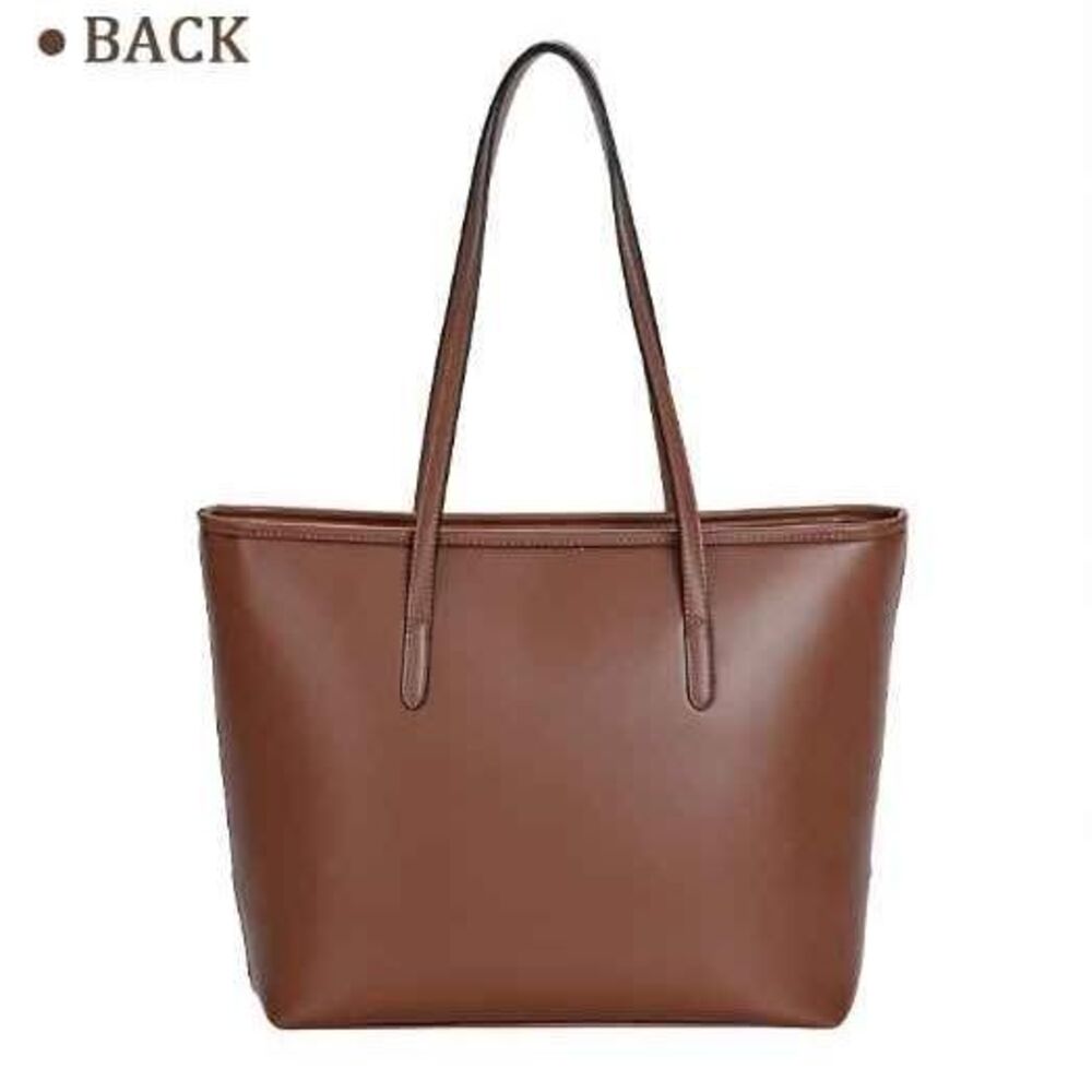 ICOLRAE Women's Brown Leather Shoulder‎ Purse - Picture 4 of 10